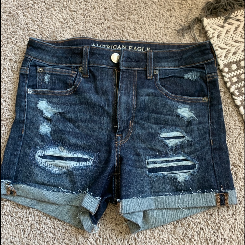 American eagle blue Jean shorts